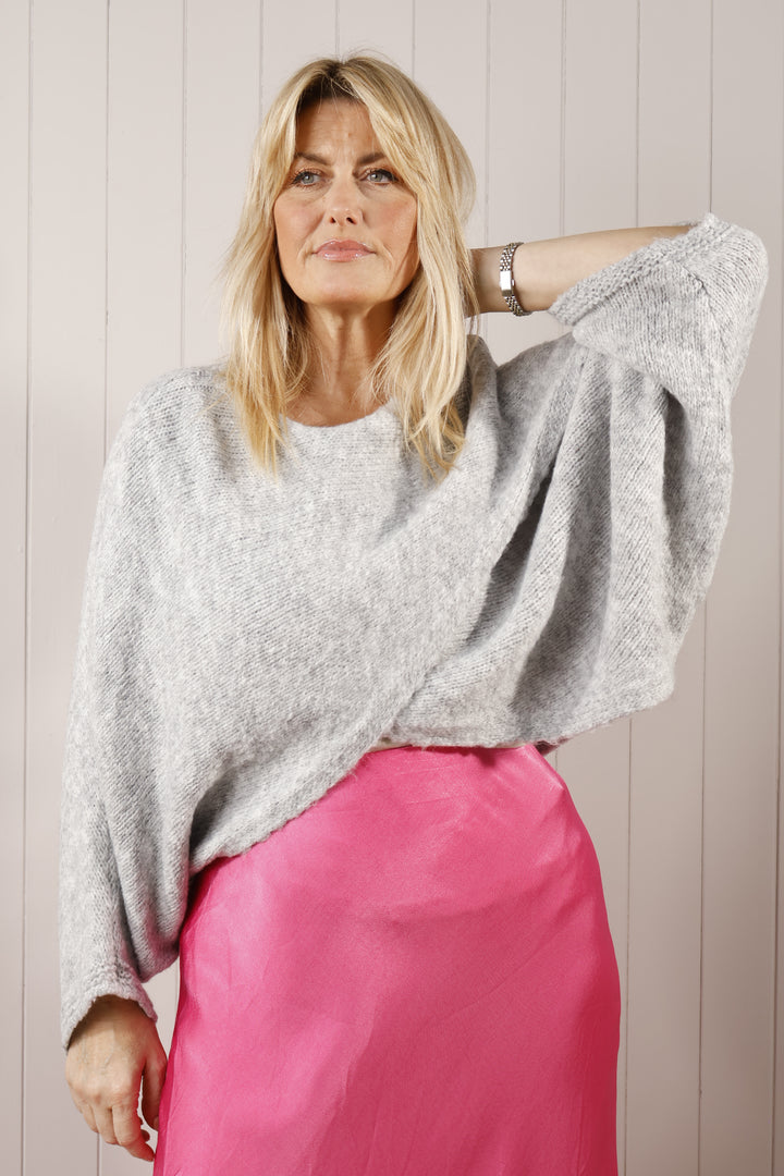 Cody Crossover Jumper Grey