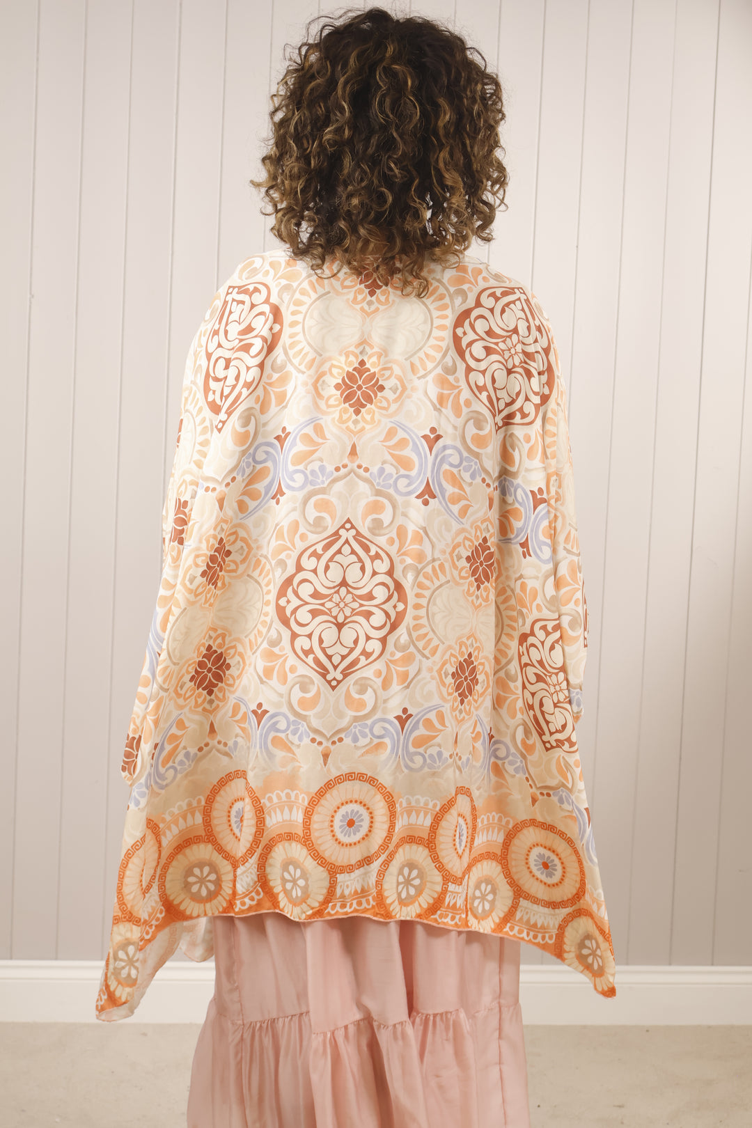 Whitney Aztec Wrap Peach