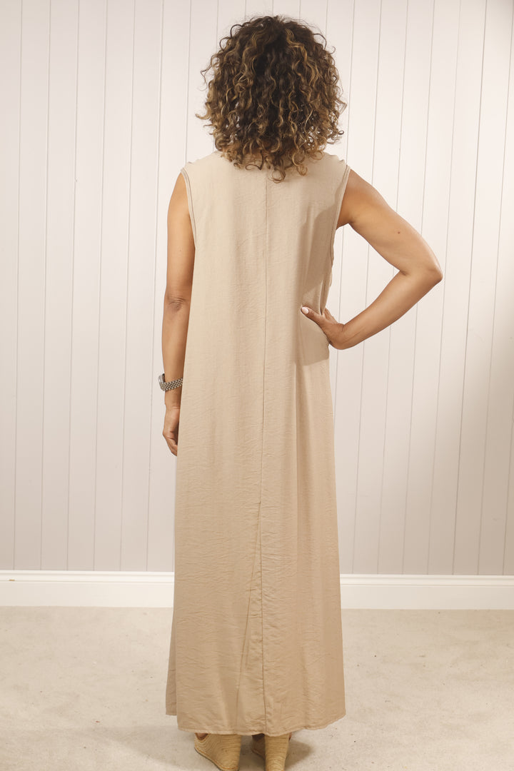 Bailey Loop Dress Mocha