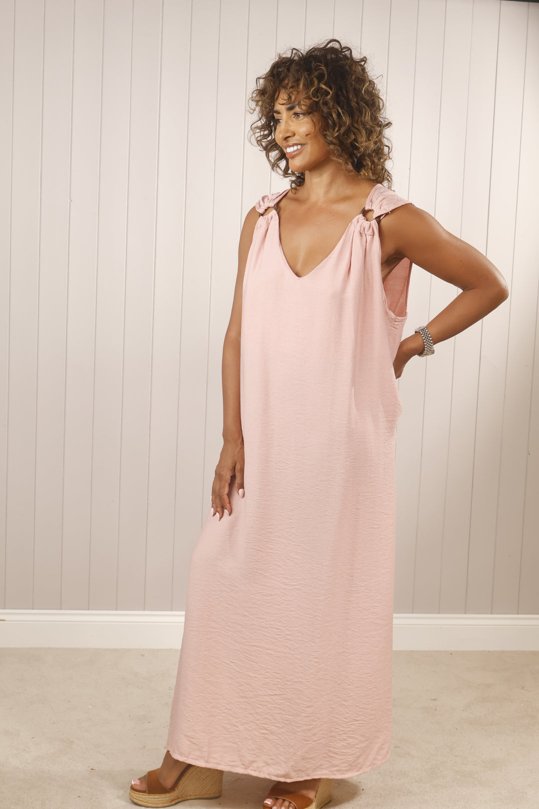 Bailey Loop Dress Pink