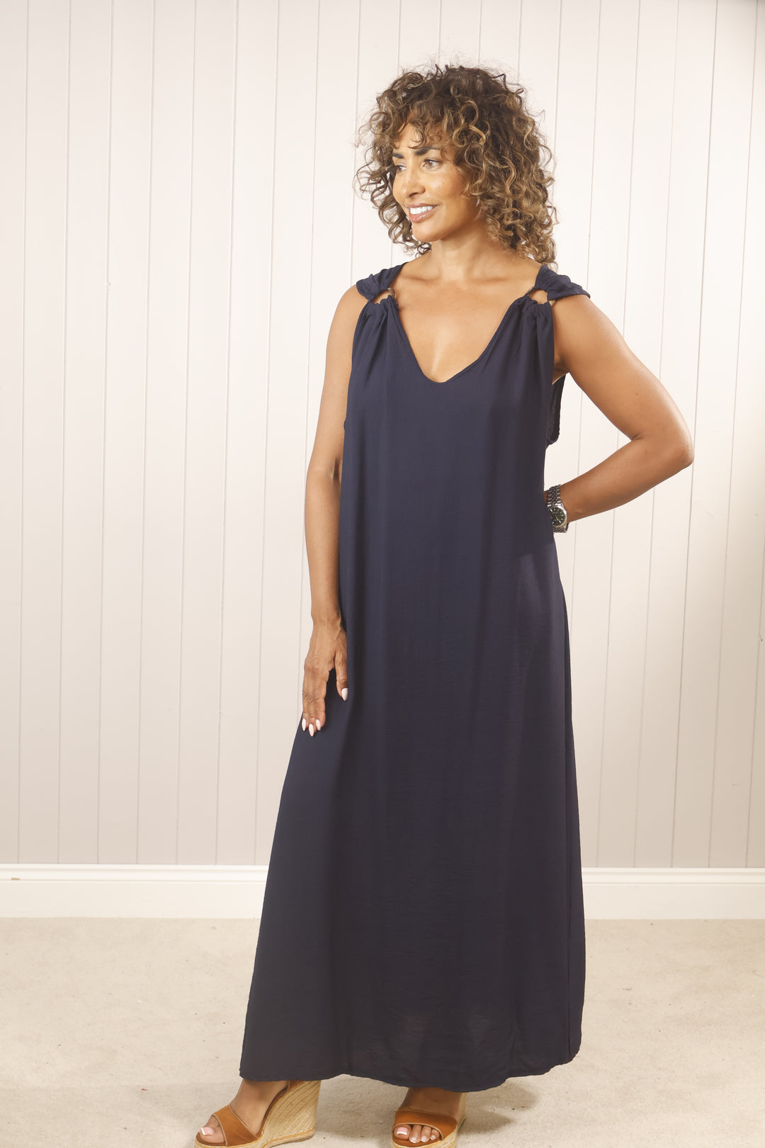 Bailey Loop Dress Navy