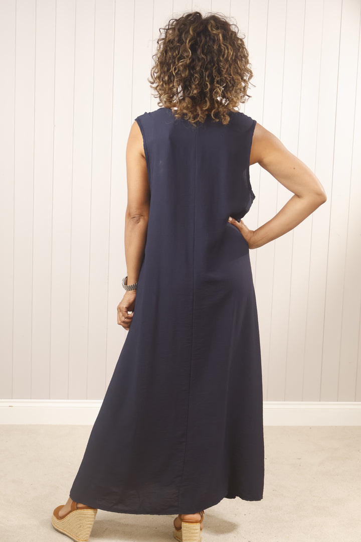 Bailey Loop Dress Navy