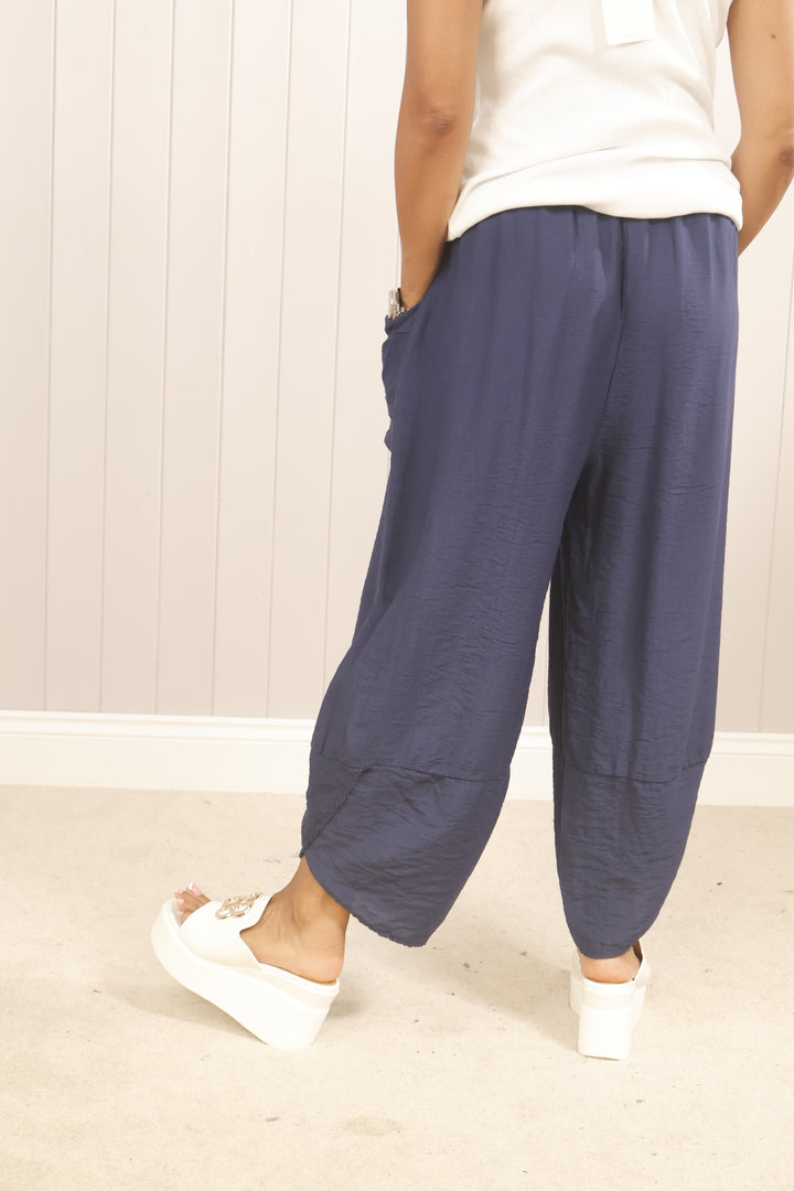 Tahlia Tulip Trousers Navy