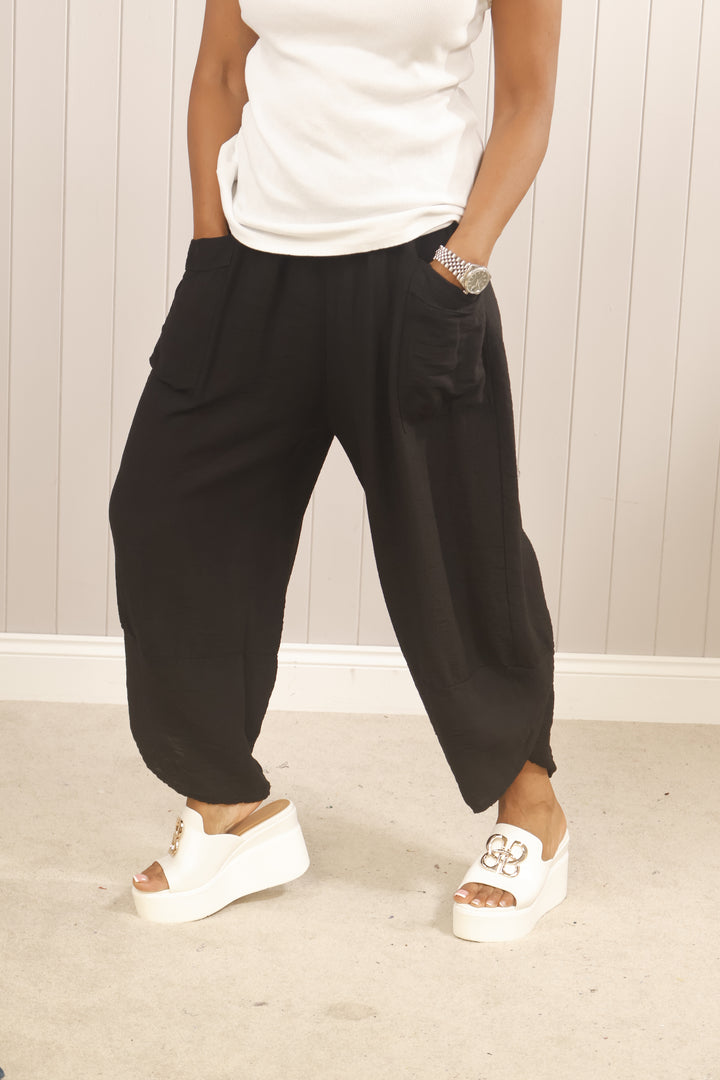 Tahlia Tulip Trousers Black