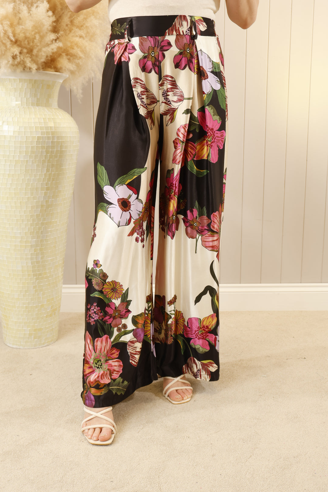 Flynn Satin Trousers