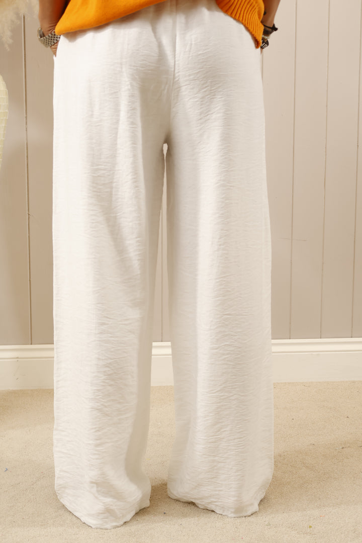 Taliah Trousers White