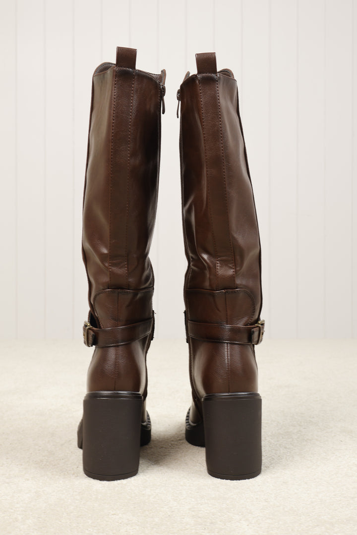 Monza Boots Brown