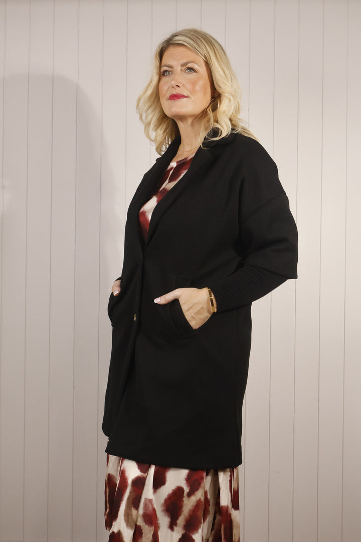 Emory Midi Coat Black