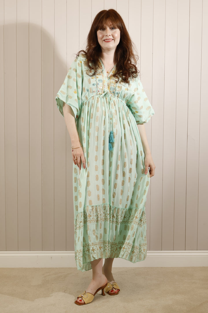 Juna Jewel Dress Aqua