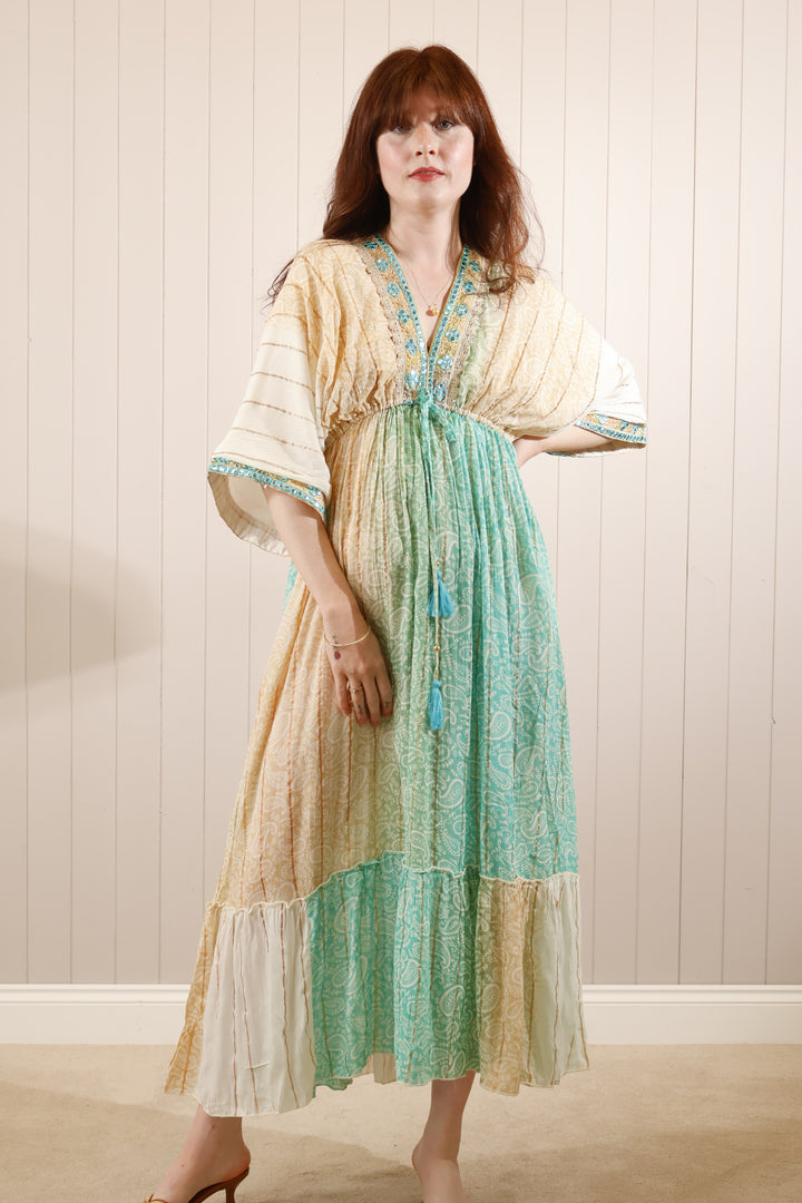 Jayla Jewel Dress Beige