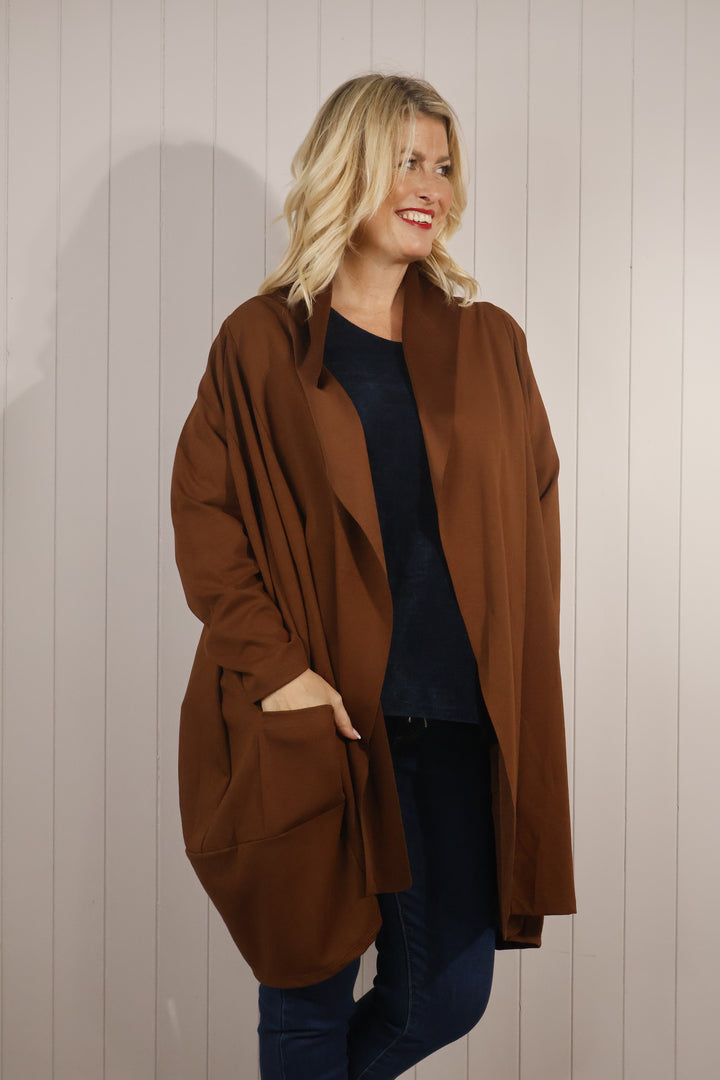 Alessia Lightweight Jacket Tan