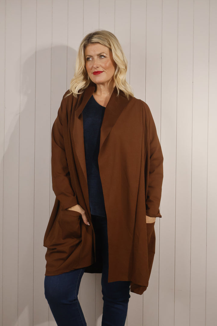 Alessia Lightweight Jacket Tan