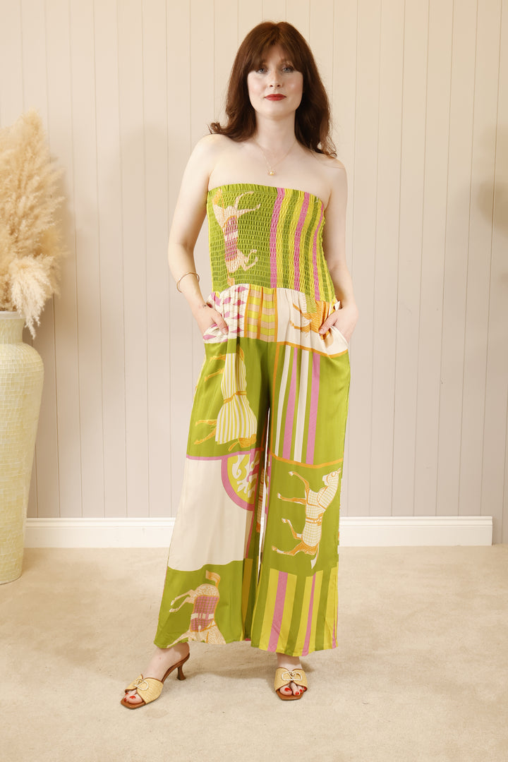 Calypso Jumpsuit Lime
