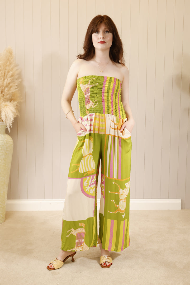 Calypso Jumpsuit Lime