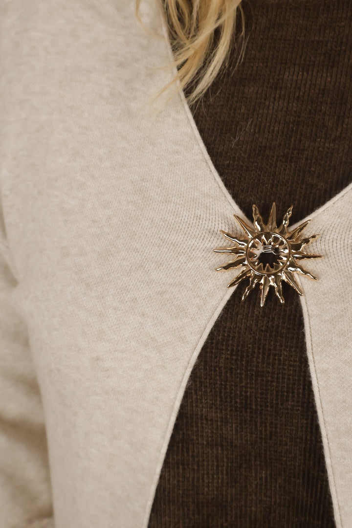 Sunbeam Luxe Cardigan Beige