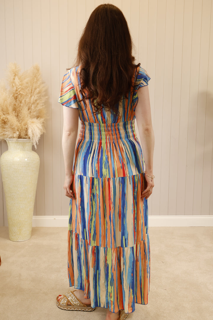 Bodhi Brush Stroke Dress