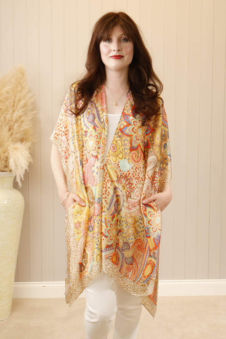 Kimono & Matching Hat Set