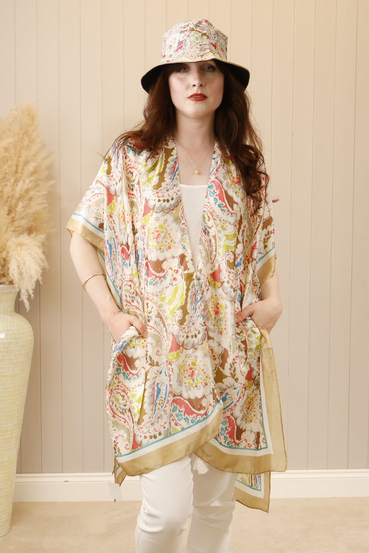 Kimono & Matching Hat Set