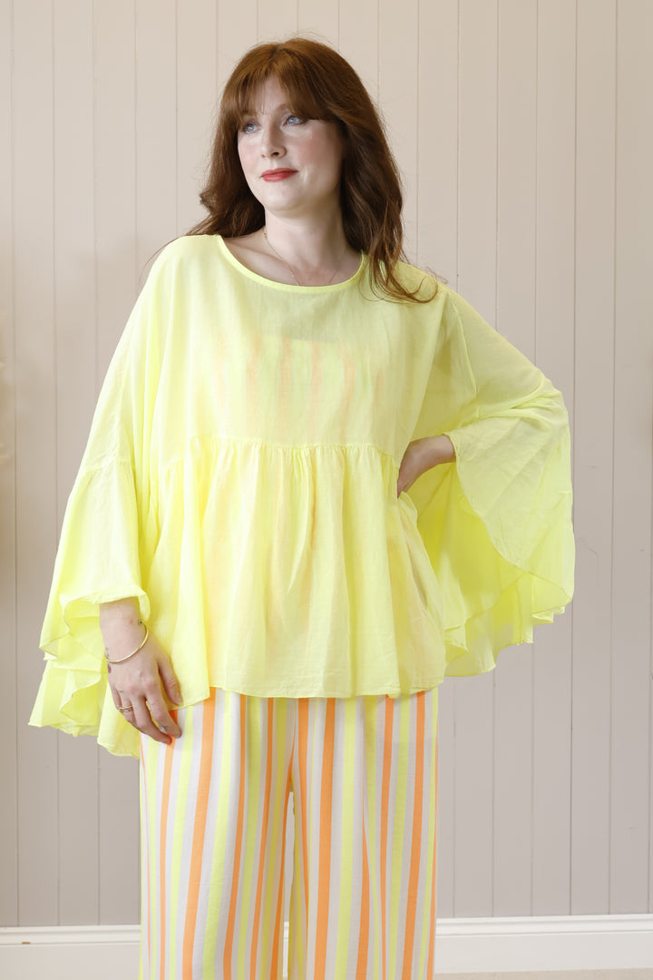 Marsha Neon Top Yellow