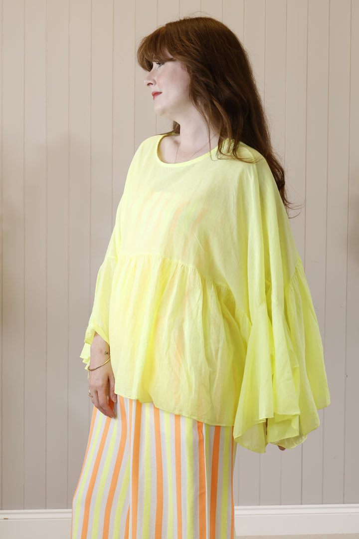 Marsha Neon Top Yellow