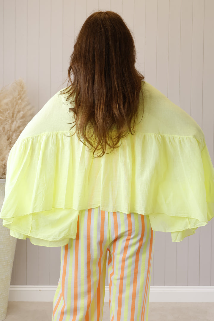 Marsha Neon Top Yellow