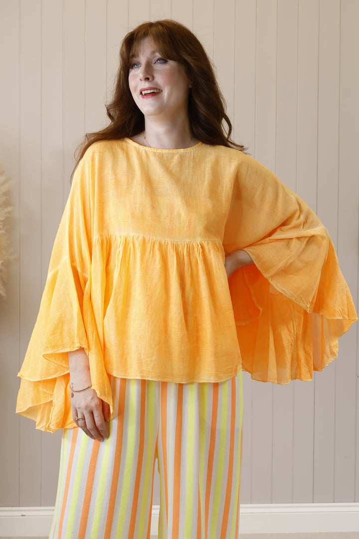 Marsha Neon Top Orange