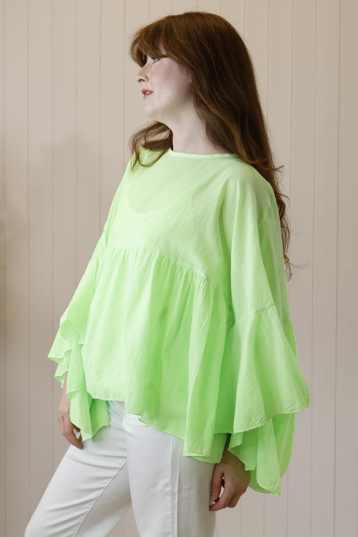 Marsha Neon Top Lime
