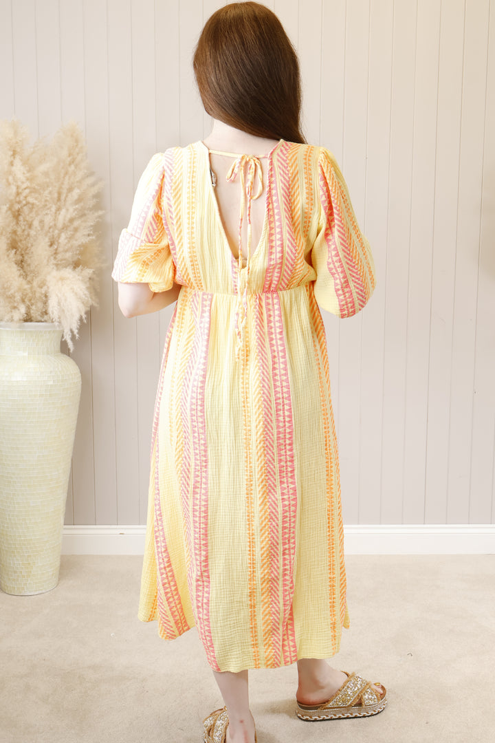 Aztec Neon Maxi Yellow