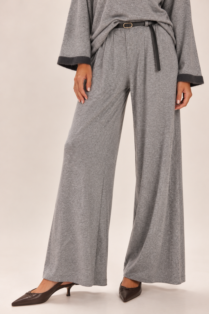 Cassidy V-Neck Co-Ord Grey