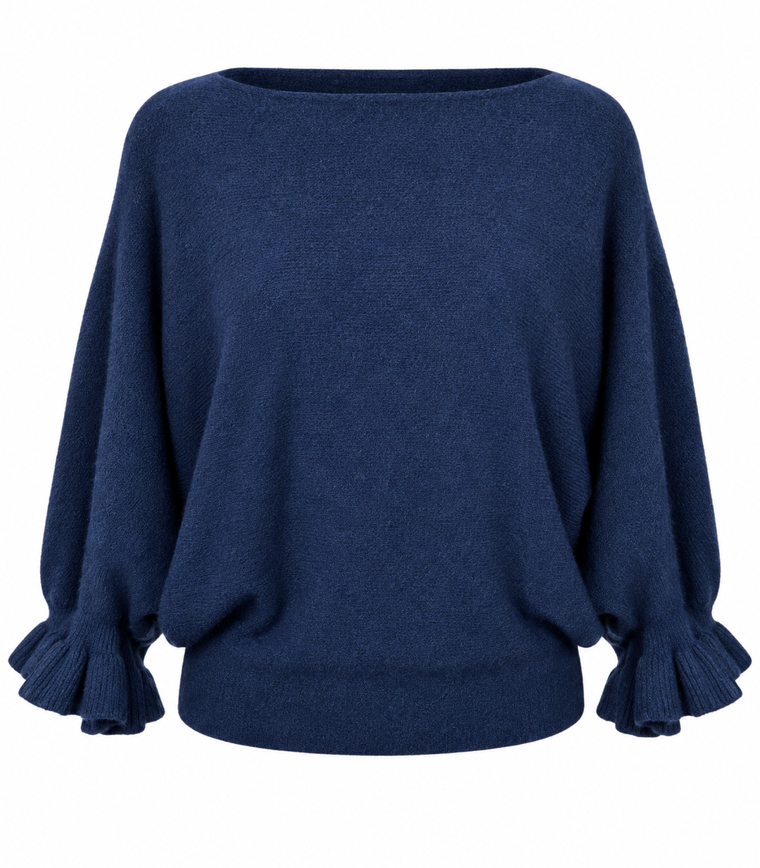 Ada Frill Batwing Jumper Navy