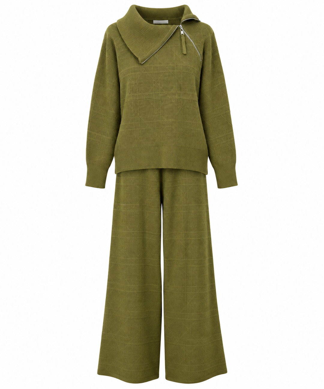 Urban Geometric Lounge Set Olive