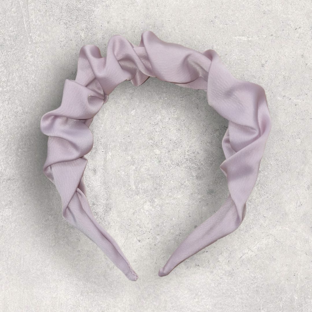 Ruched Hairband Powder Pink