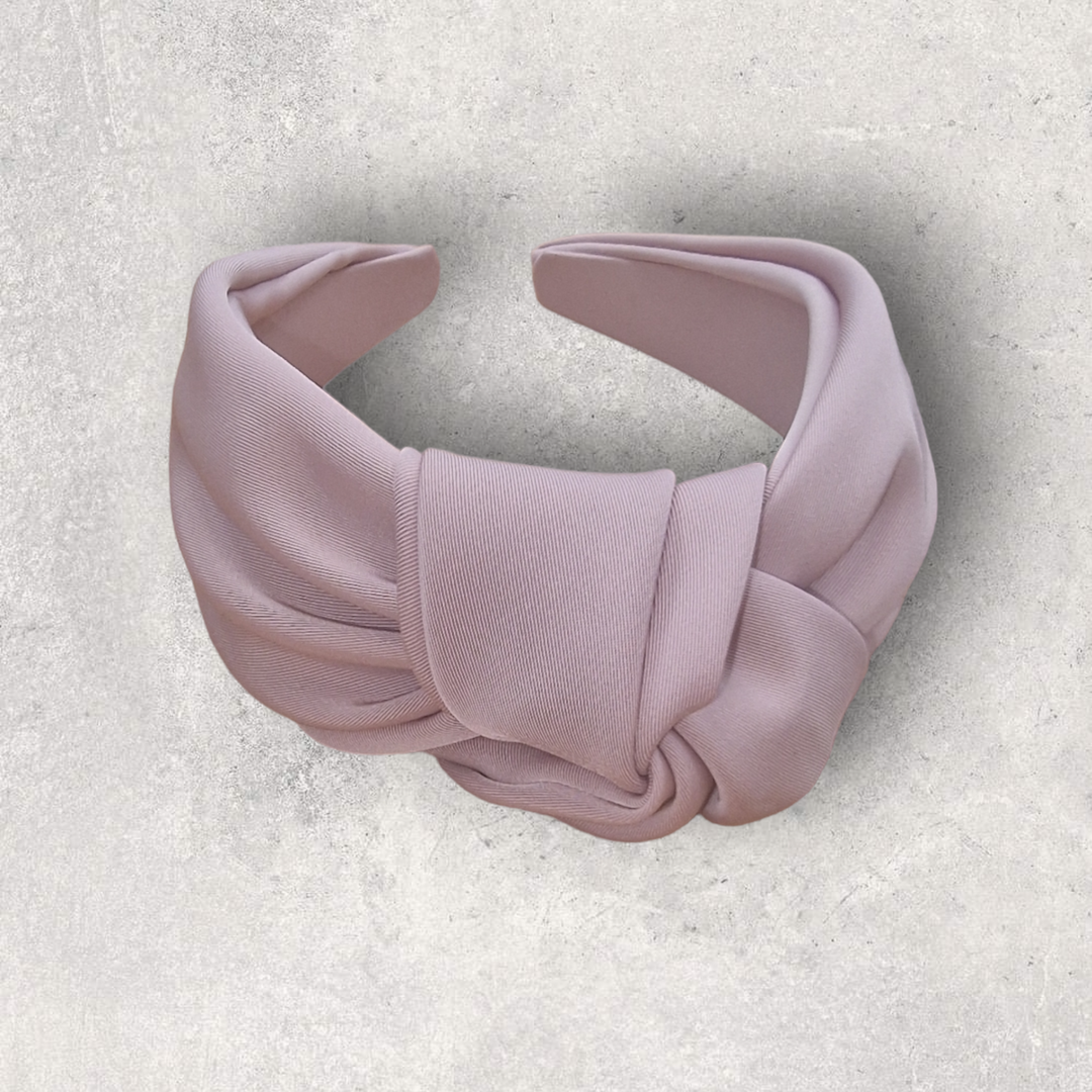 Top Twist Hairband Dusky Pink