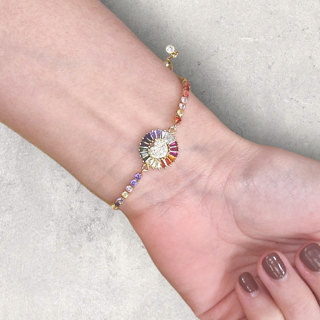 Arabella Rainbow Bracelet
