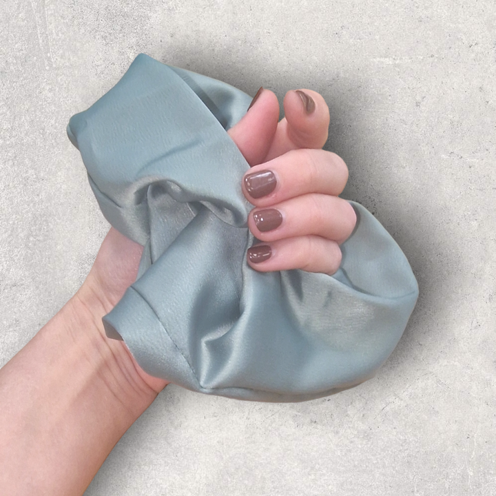 Silky Scrunchie Sage Mist