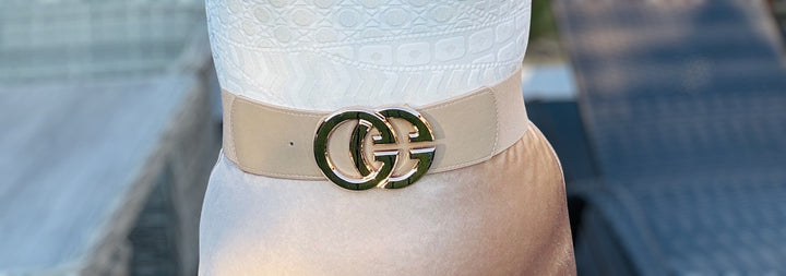 Gina G Belt Beige