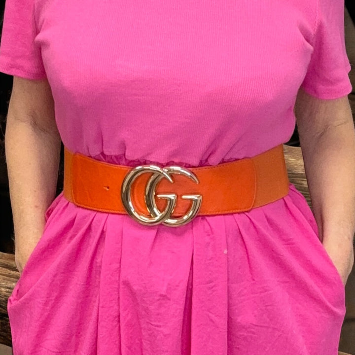 Gina G Belts Orange