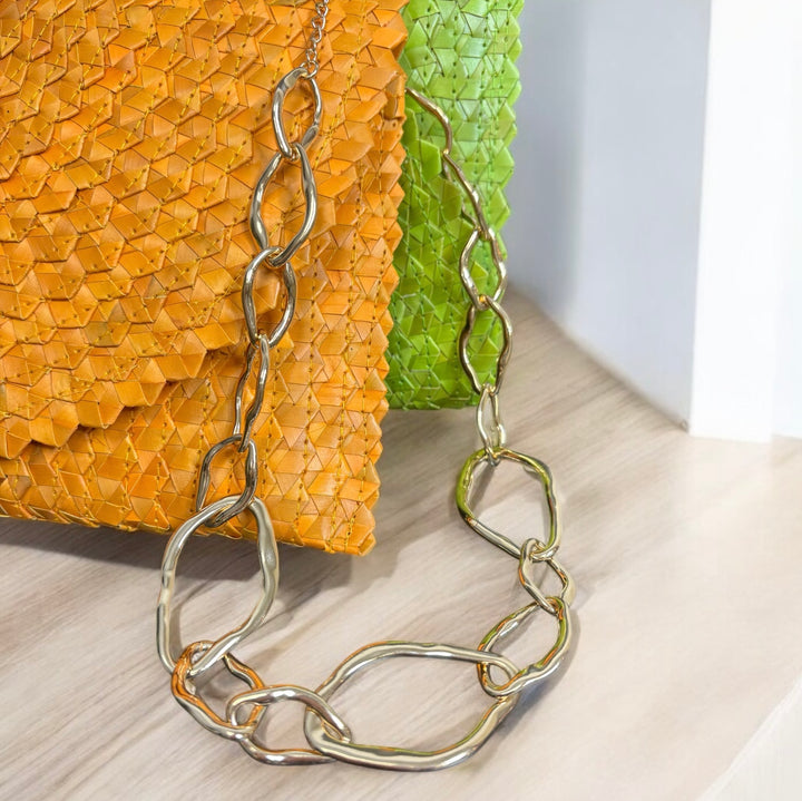Zora Link Necklace Gold