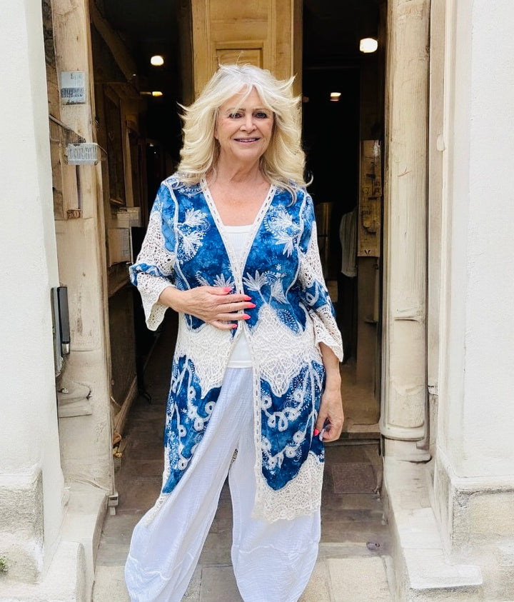 Soraya Crochet Kimono