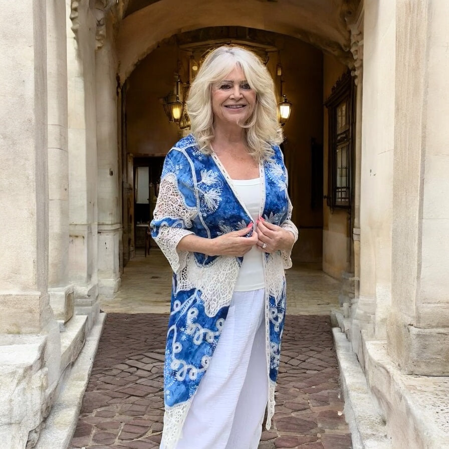 Soraya Crochet Kimono