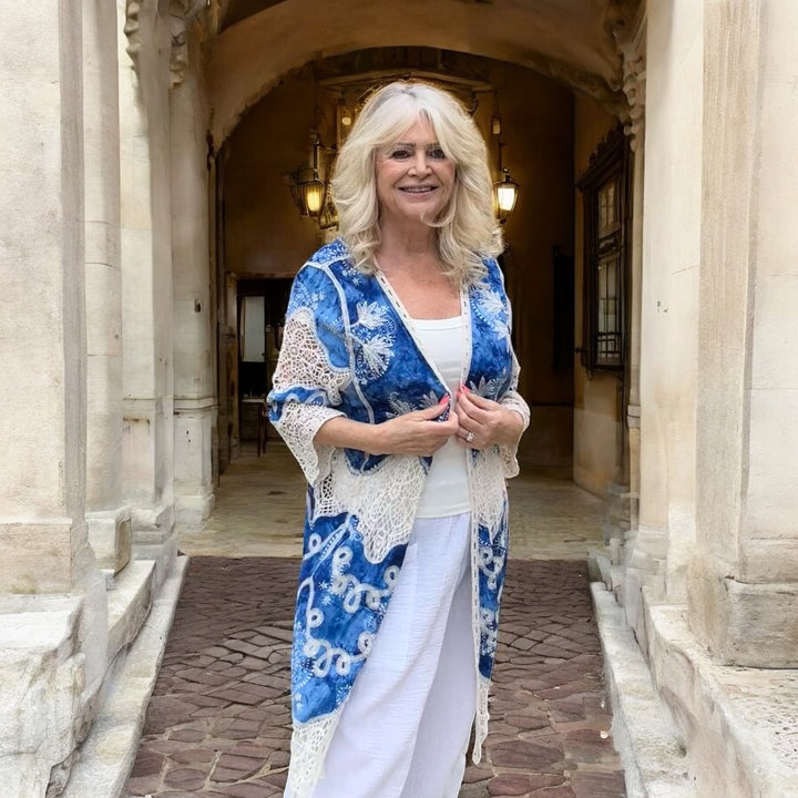 Soraya Crochet Kimono