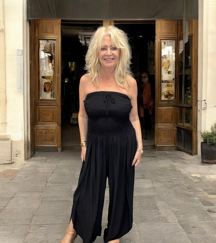 Harem Style Jumpsuit Black