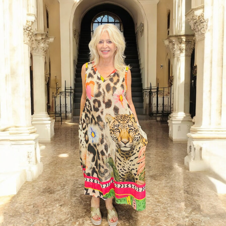 Marceline Leopard Dress