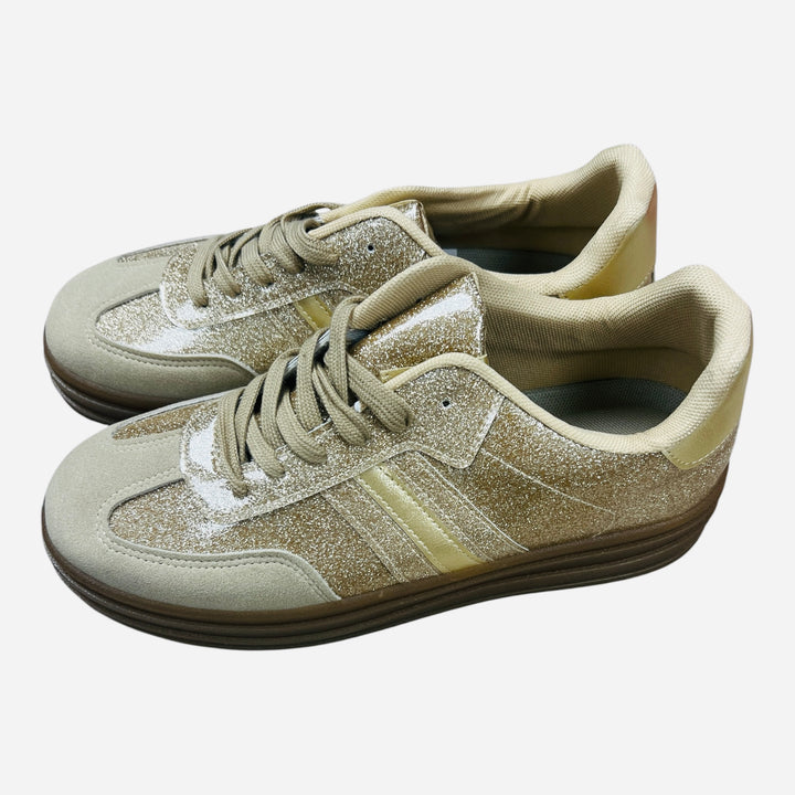 Gold Edge Trainers