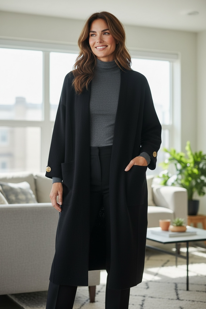 Reagan Coatigan Black