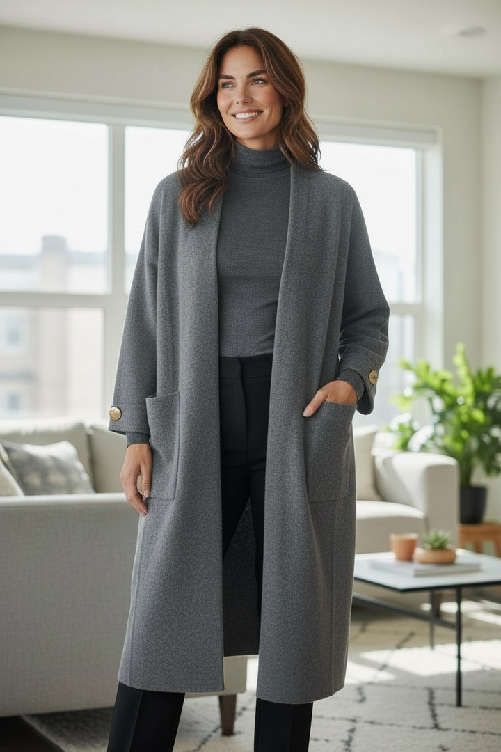 Reagan Coatigan Grey