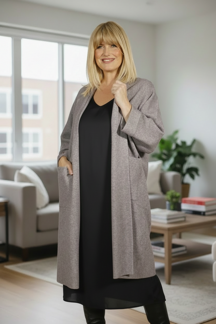 Reagan Coatigan Grey