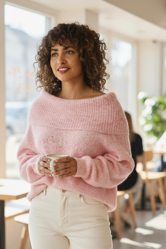 Billie Bardot Jumper Pink