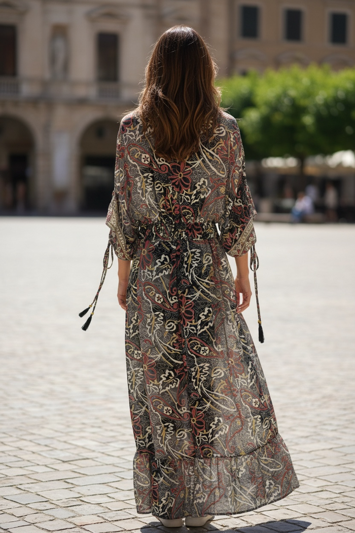 Midnight Nomad Maxi Dress