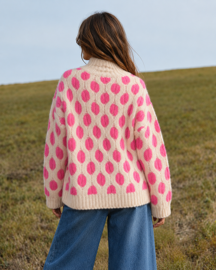 Salina Spot Jumper Pink